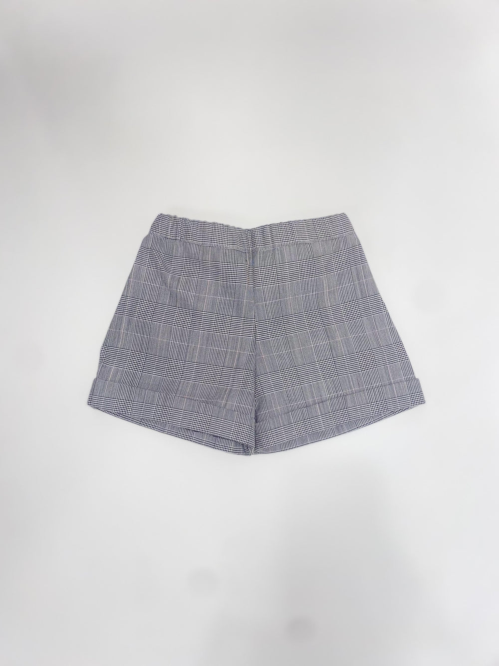 Pantaloncini in fresco lana Principe di Galles FIOCCO 46 Mantì 