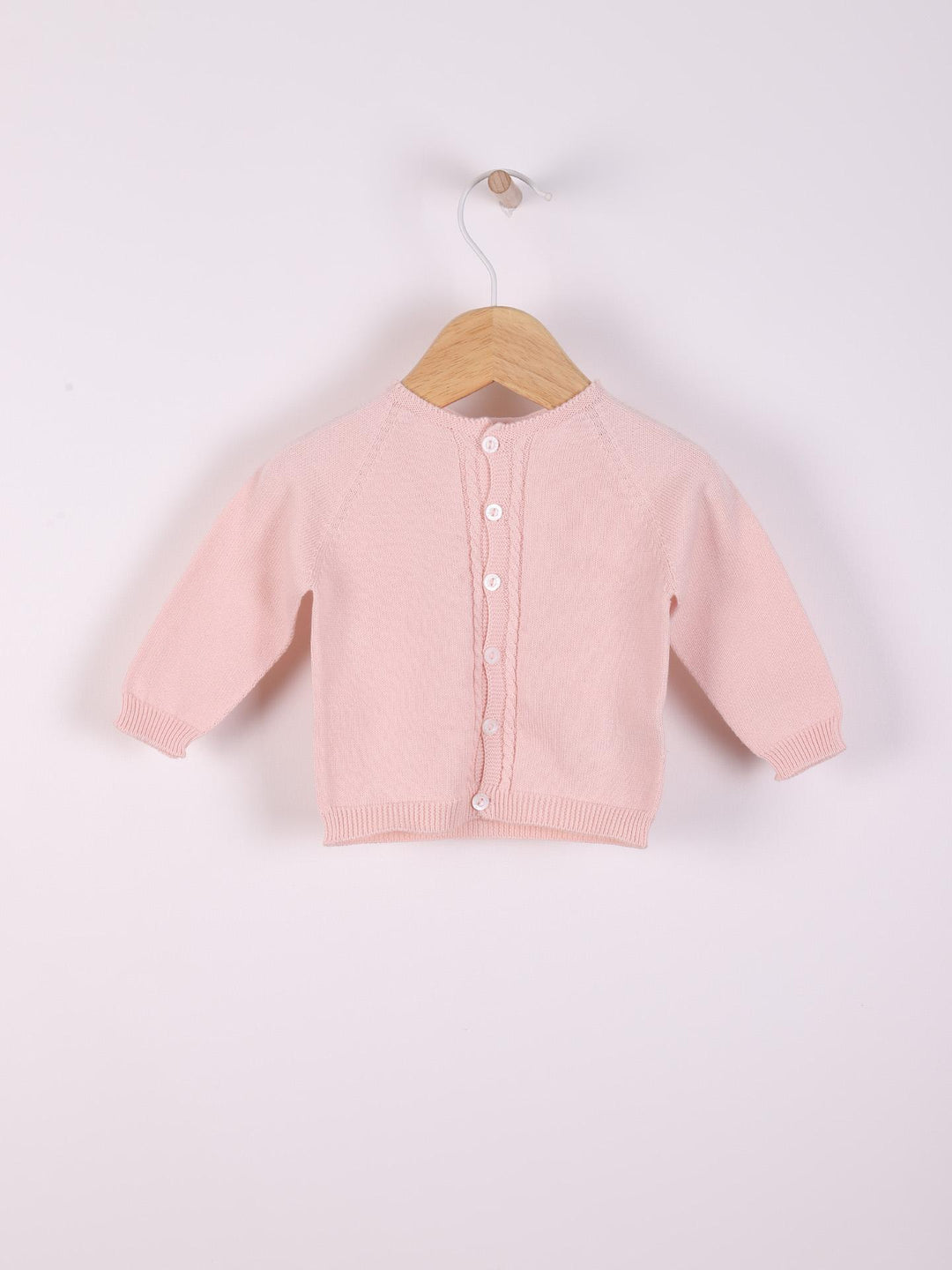 Cardigan scollo tondo in filo 04308B 02 WEDOBLE 