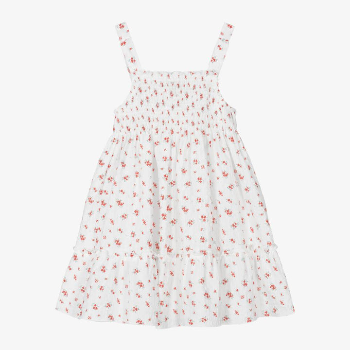Abito in cotone con stampa floreale 01511 BRS Purete' 