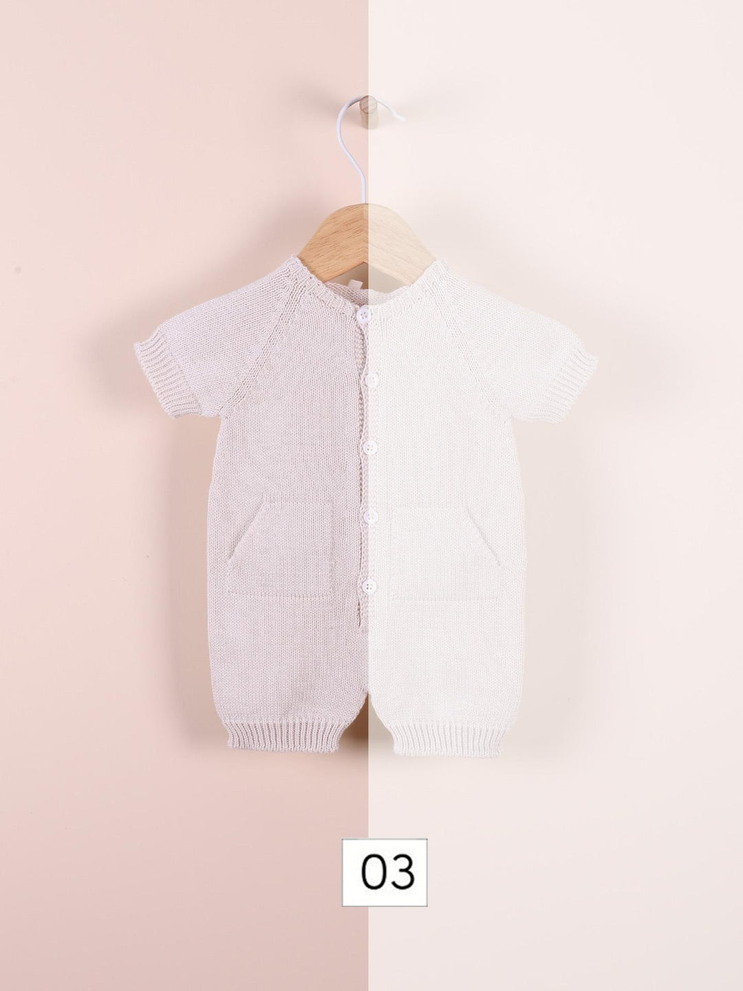 Pagliaccetto girocollo in filo 04305A 03 WEDOBLE 