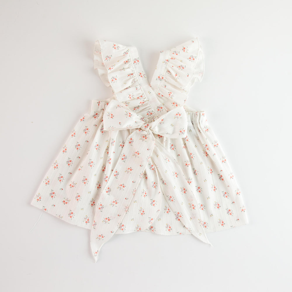 Elegante vestito con fiocco e coulotte 495953 LI Belan 