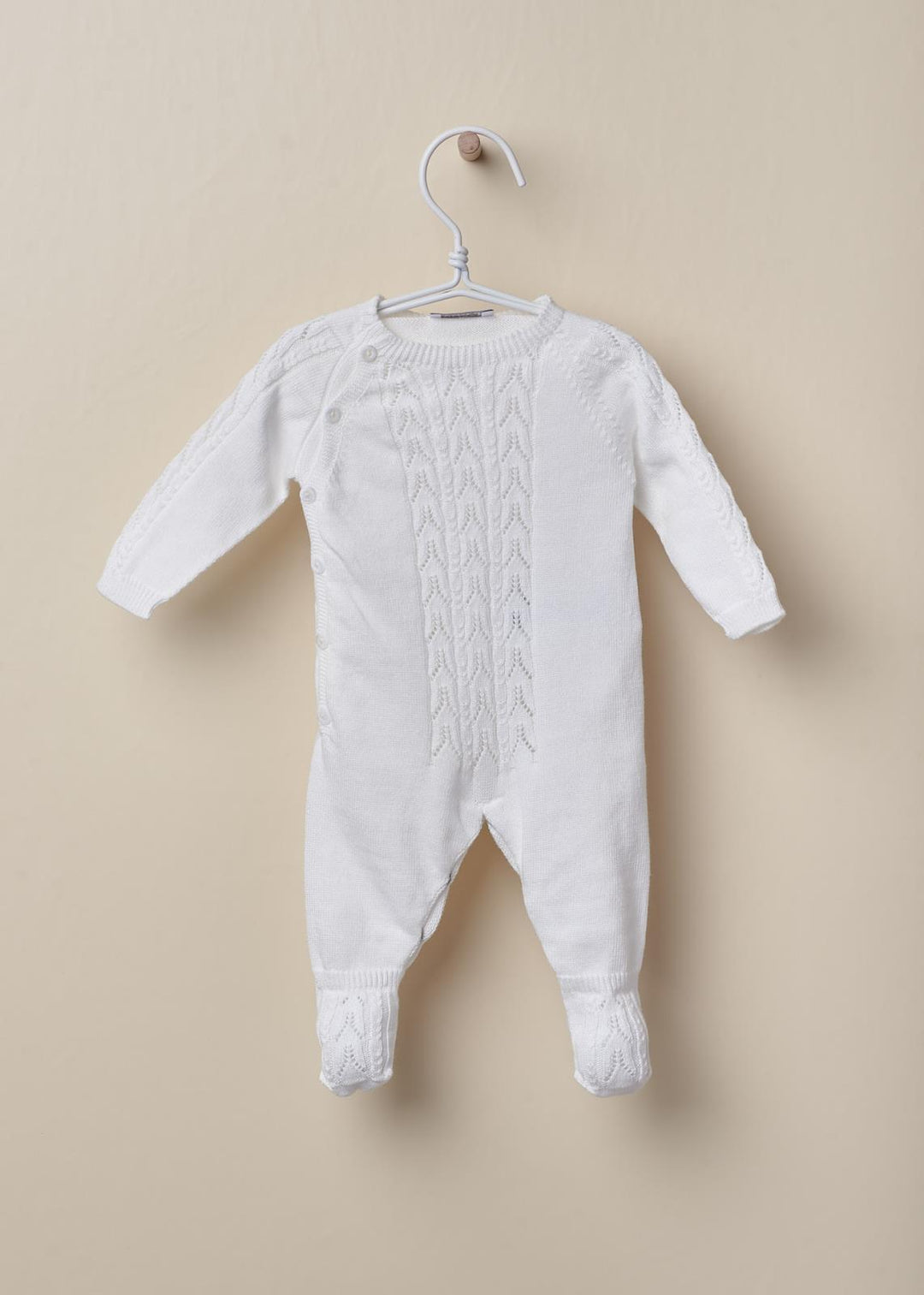 Tutina a maniche lunghe in filo 01346A 03 WEDOBLE 