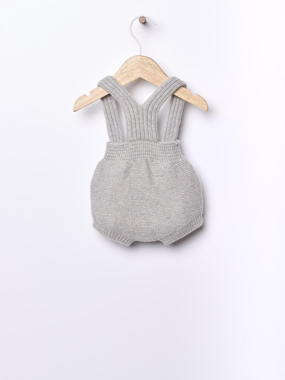 Salopette corta in lana merino 09305B 17 WEDOBLE 