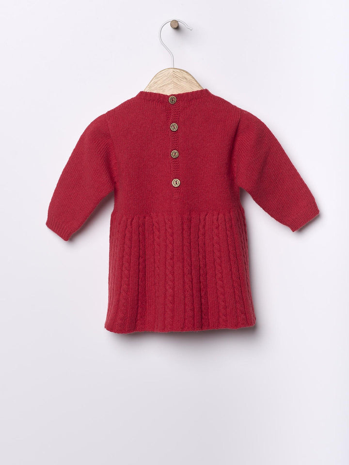 Abito in lana merino 09304A 05 WEDOBLE 