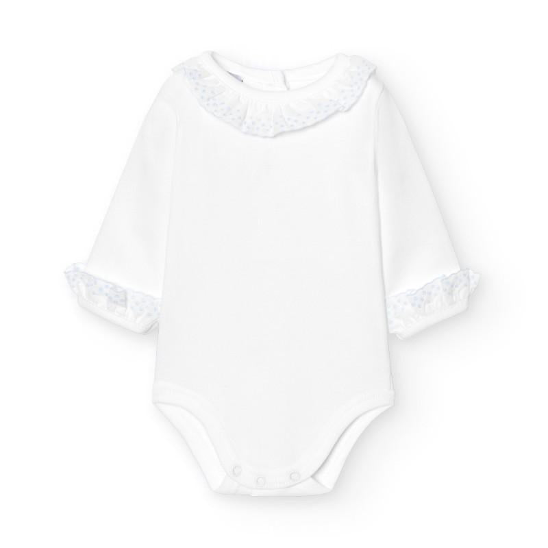 Body con colletto sangallo 1191 CE BABIDU 