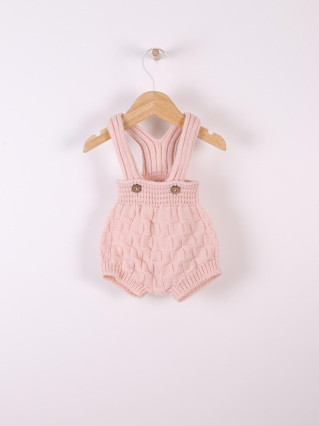 Salopette corta in lana merino 07305B 02 WEDOBLE 