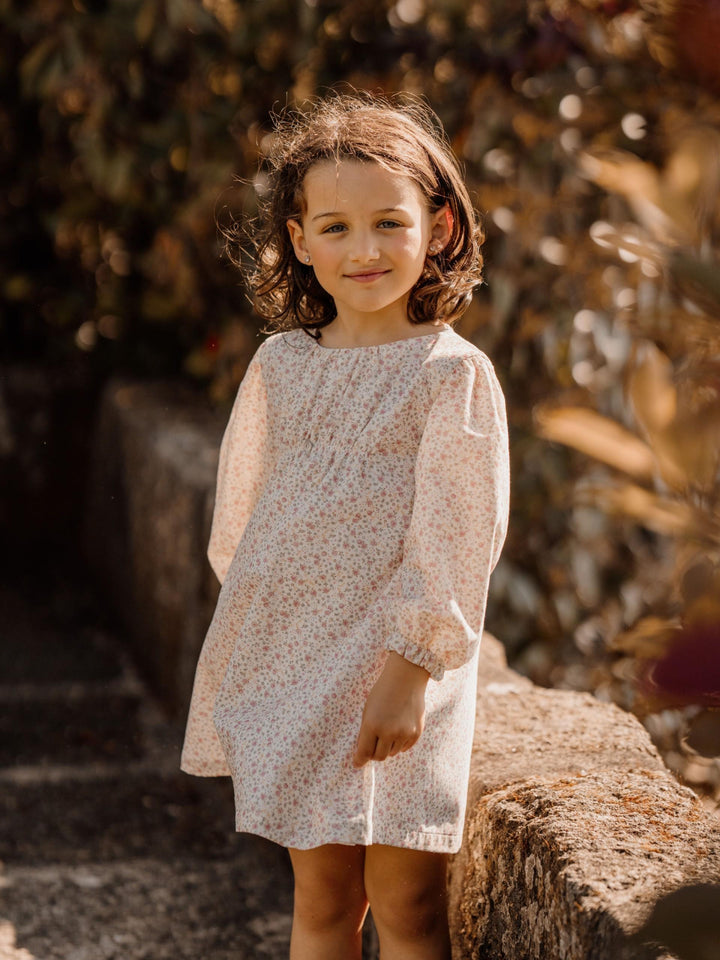 Abito con stampa floreale 06704F 90 WEDOBLE 