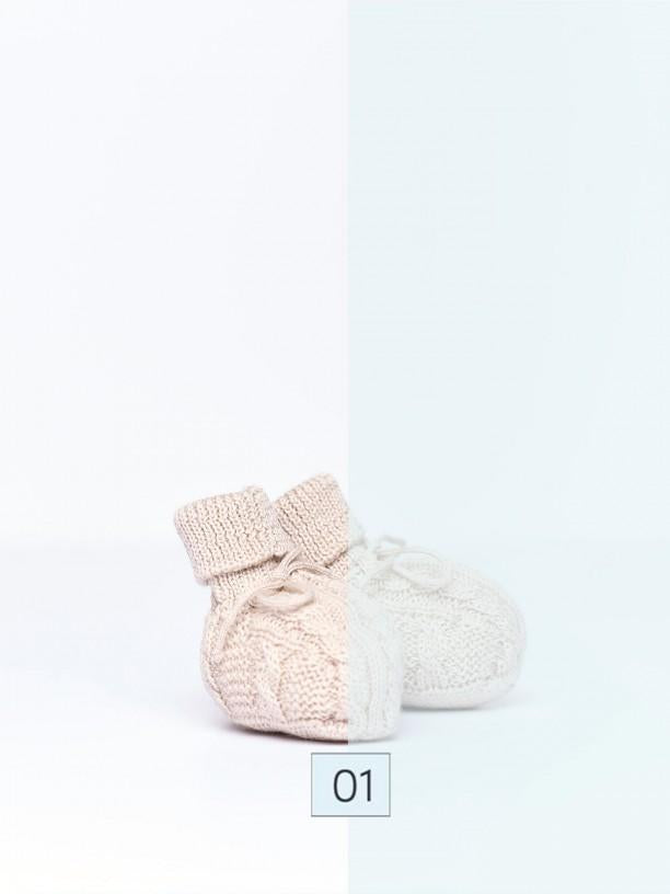 Scarpine in lana 08345A 01 WEDOBLE 