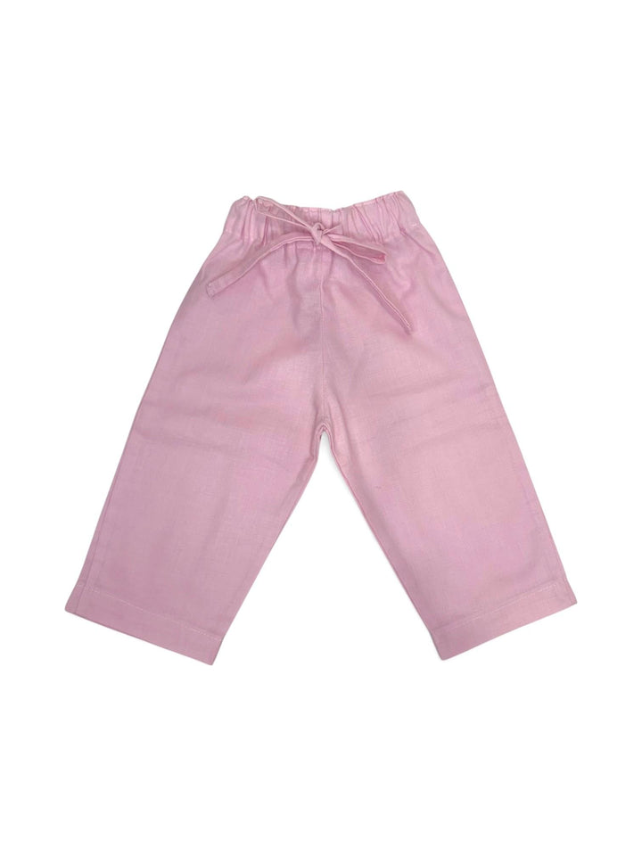 Pantalaccio in cotone rosa LORENZA 76 Mantì 