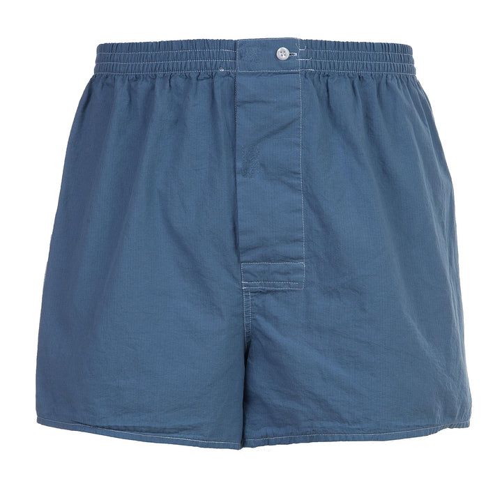 Pigiama in cotone corto bianco con pantaloni celesti PETER UCC/2 870 GOLD 