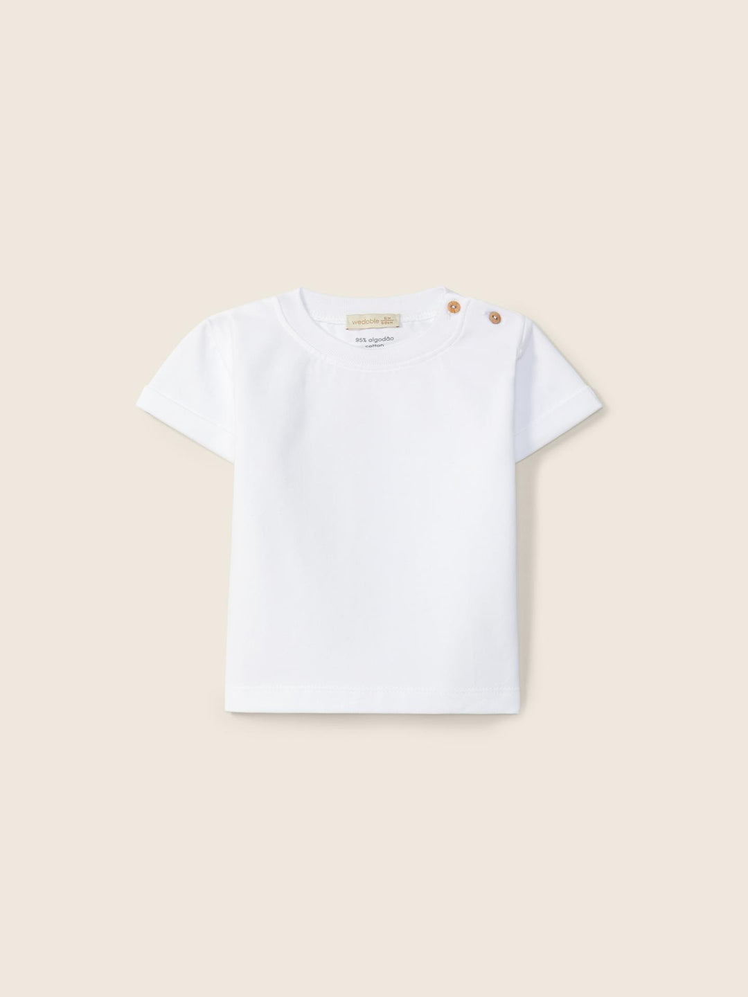 T-shirt a maniche corte in cotone 07402B 90 WEDOBLE 