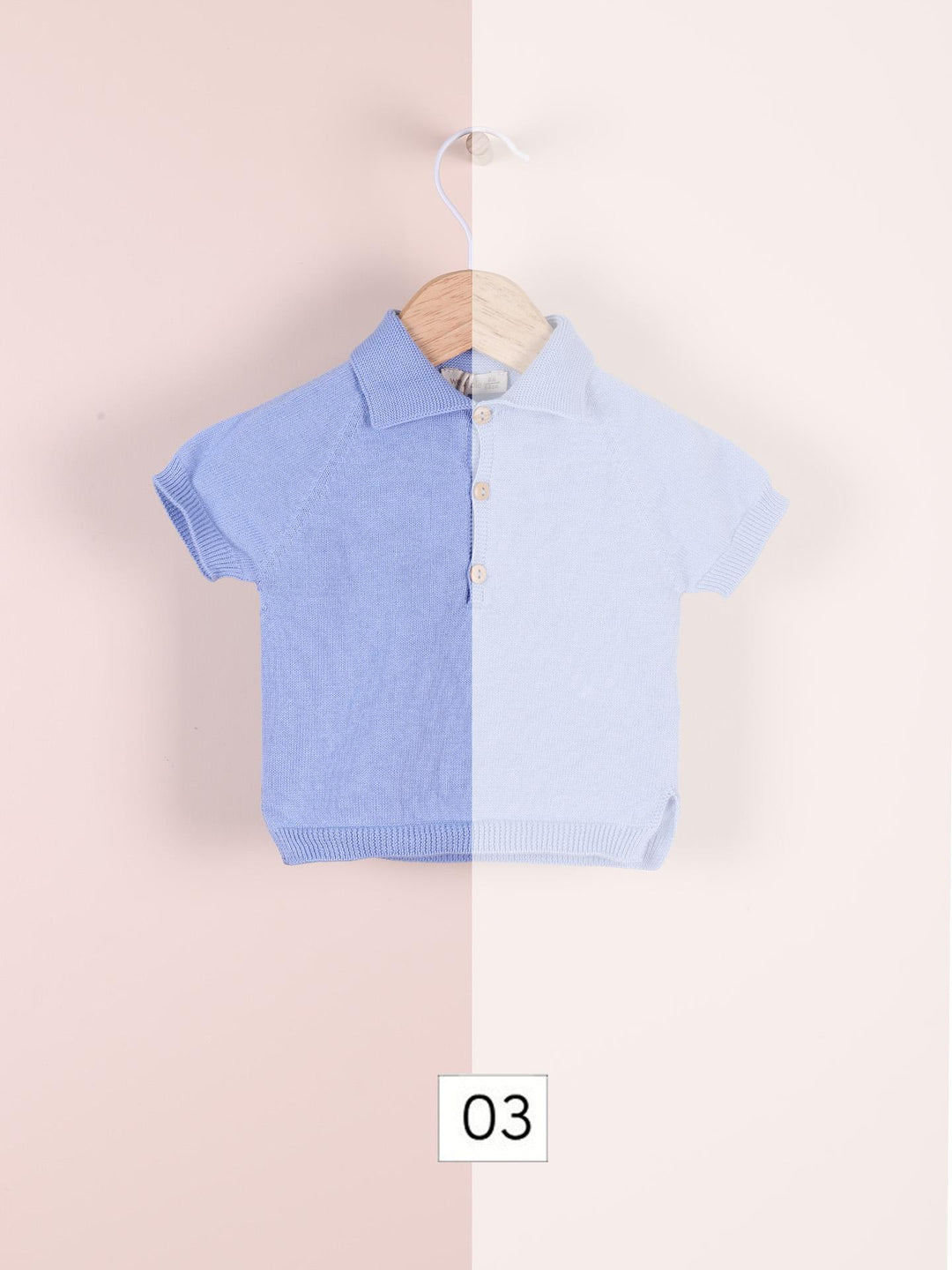 Polo in filo 07319A 03 WEDOBLE 