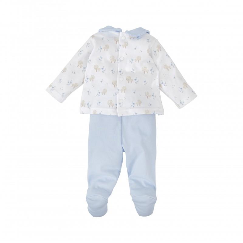 Tutina due pezzi a fantasia 52126 CE BABIDU 