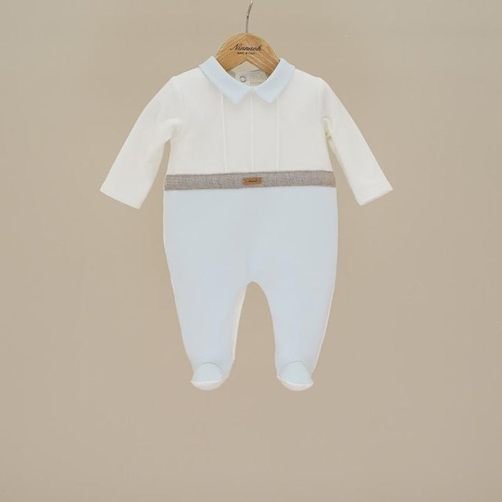 Tutina bicolore in caldo cotone T228 CE NINNAOH 