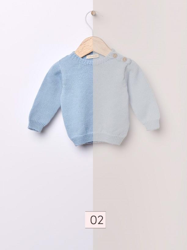 Maglione in lana merino 07301C 02 WEDOBLE 