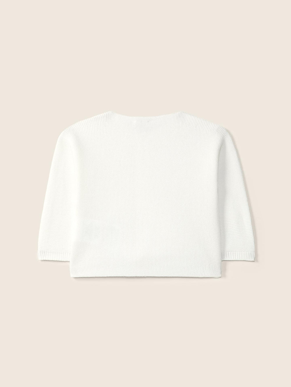 Cardigan girocollo in filo 03308B 03 WEDOBLE 