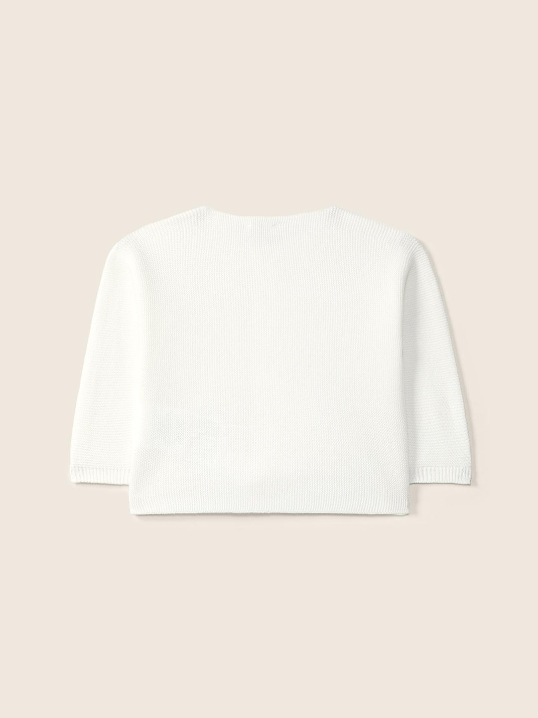 Cardigan girocollo in filo 03308B 03 WEDOBLE 