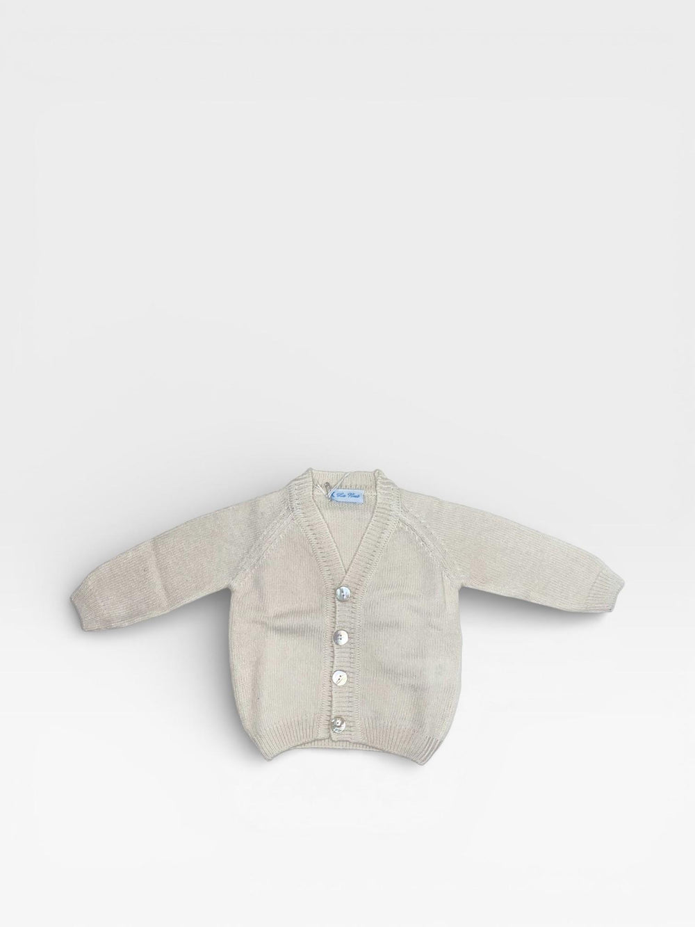 Cardigan scollo a v in misto lana bambino LN62642 LA LA NUIT 