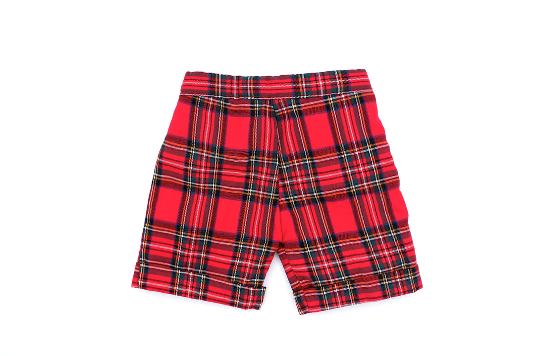 Pantaloncini all'Inglese in cotone caldo a fantasia tartan NAPOLI 16 Mantì 