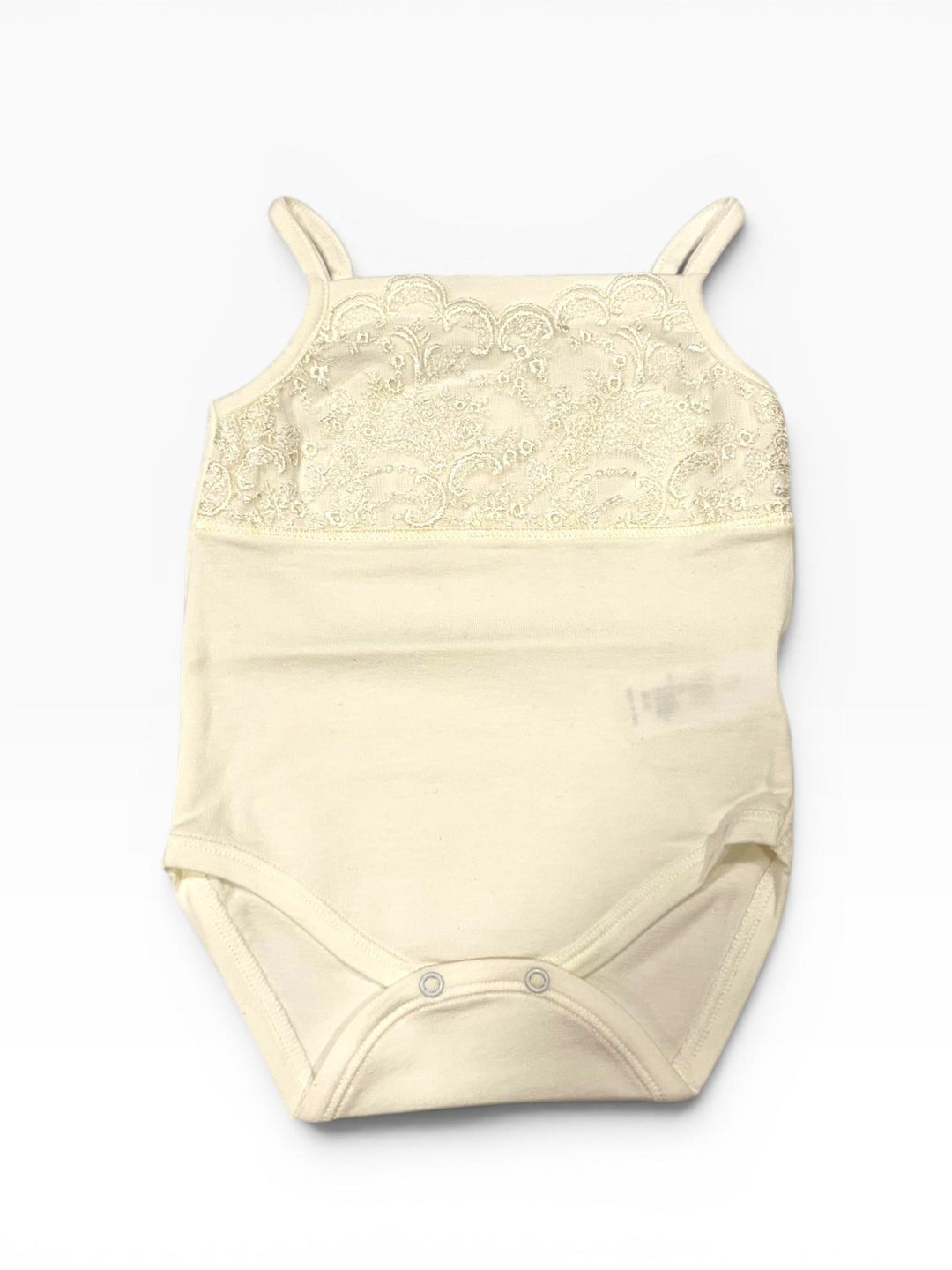 Body a canotta in cotone con ricamo 50921 PA La Perla 