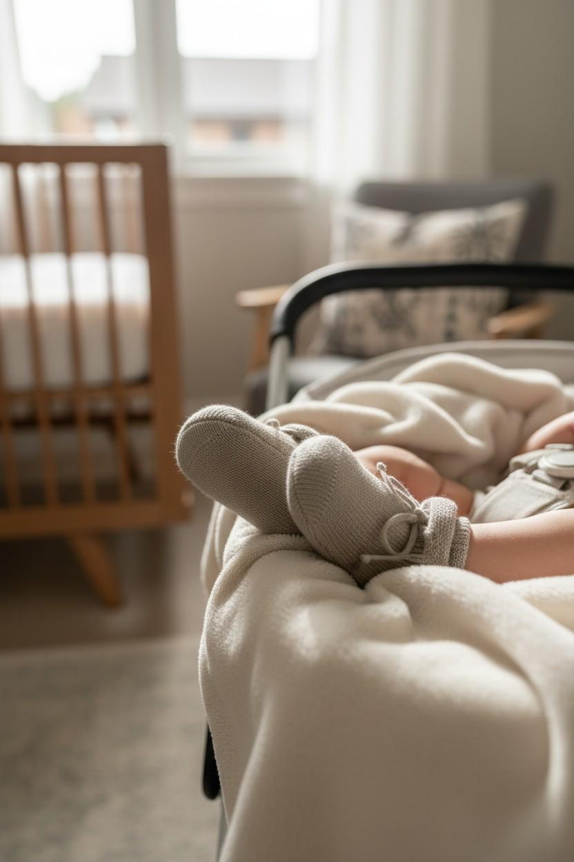 Scarpine in filo con laccio 9623 9J STORY calze 