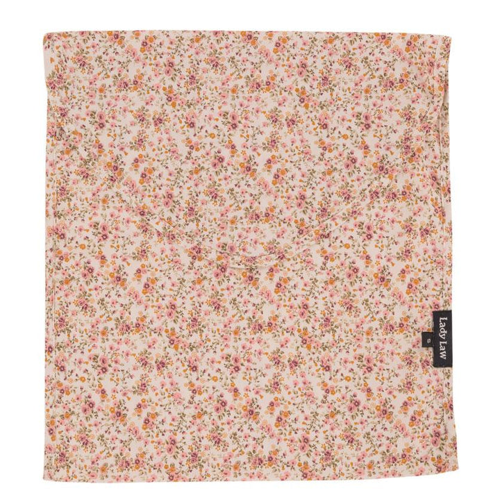 Pigiama donna lungo in cotone fiori rosa LUCY DFL 070 GOLD 