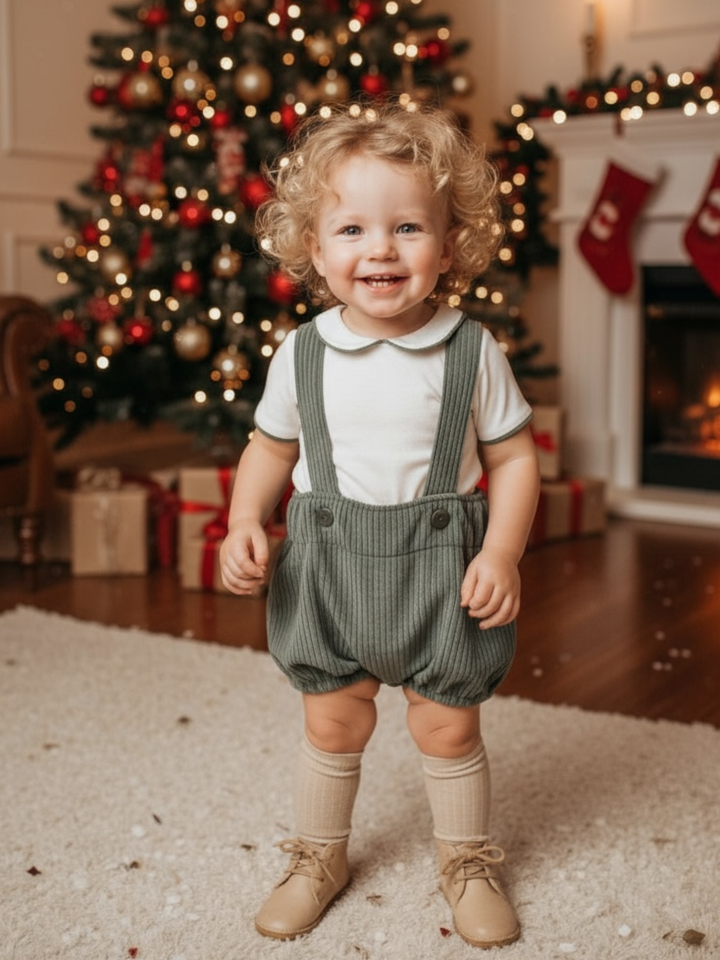 Salopette corta in velluto a coste PER LEI LEI 104 Mantì 