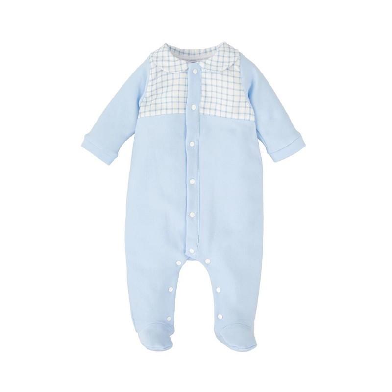 Tutina in caldo cotone a quadretti 10614 CE BABIDU 