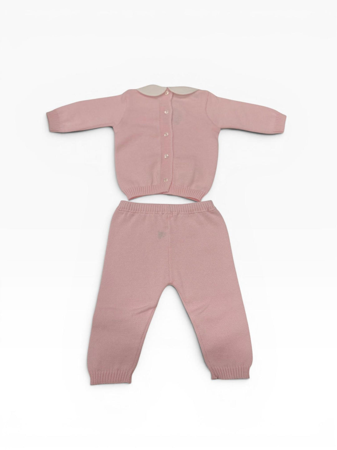 Completo in filo a treccina rosa 564 RO BABY Lord 