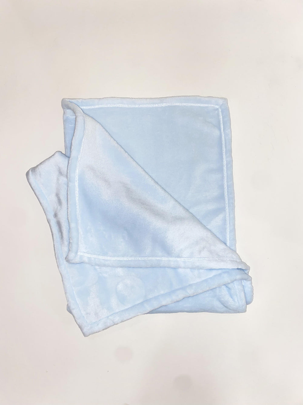 Copertina in pile celeste con dettagli orsetti PL8353 CE Teto e Tatta 