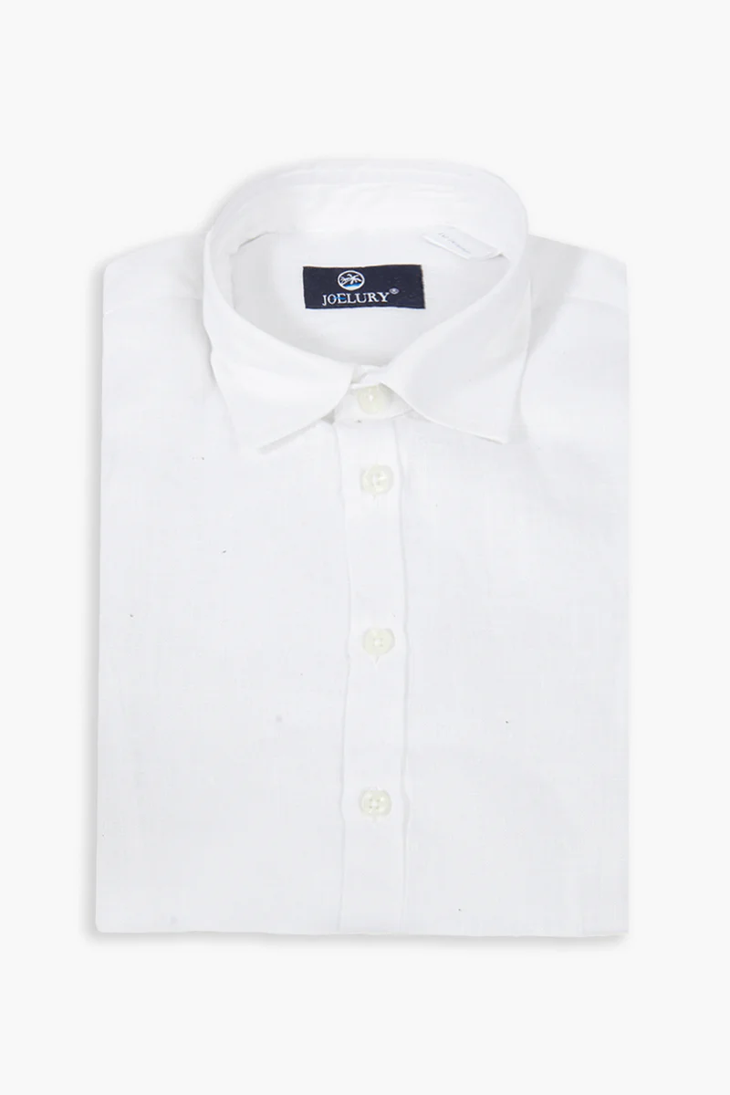 Camicia lino bianco FRANCESE BI Antigua 