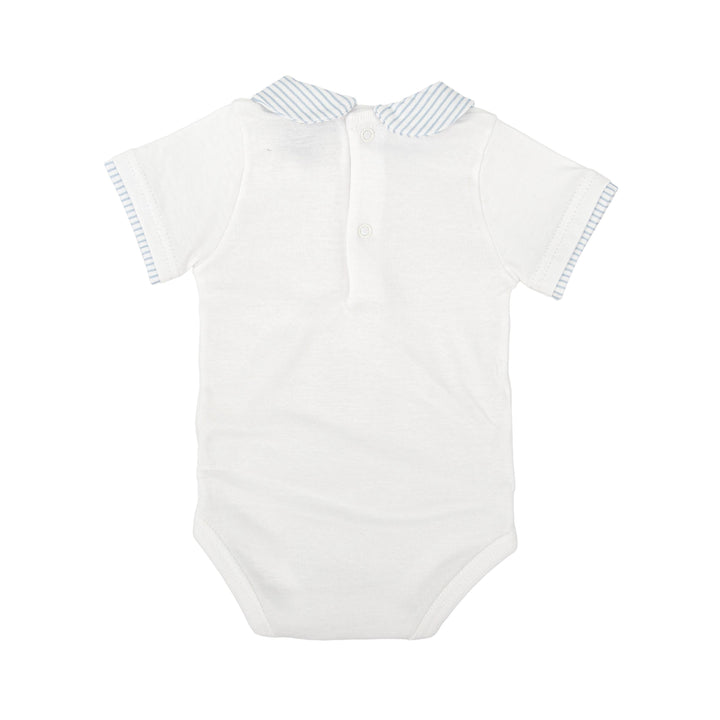 Completo con body e culotte celeste 47221 BC BABIDU 