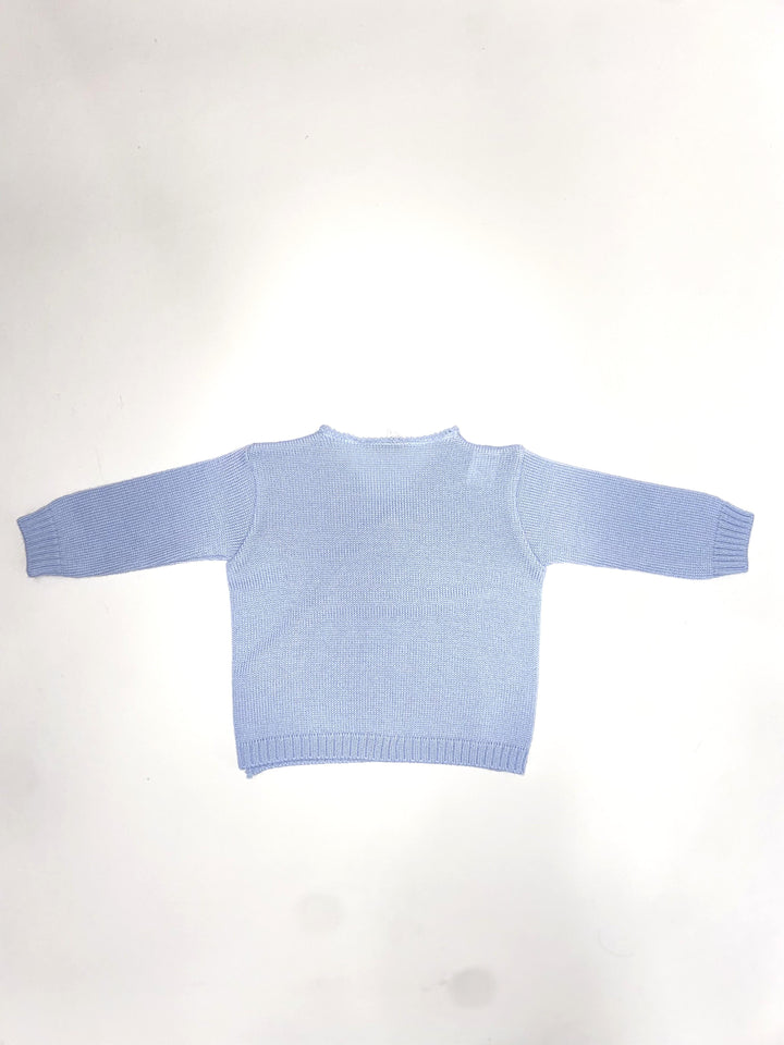 Incrociatina in lana celeste 511 CE BABY Lord 