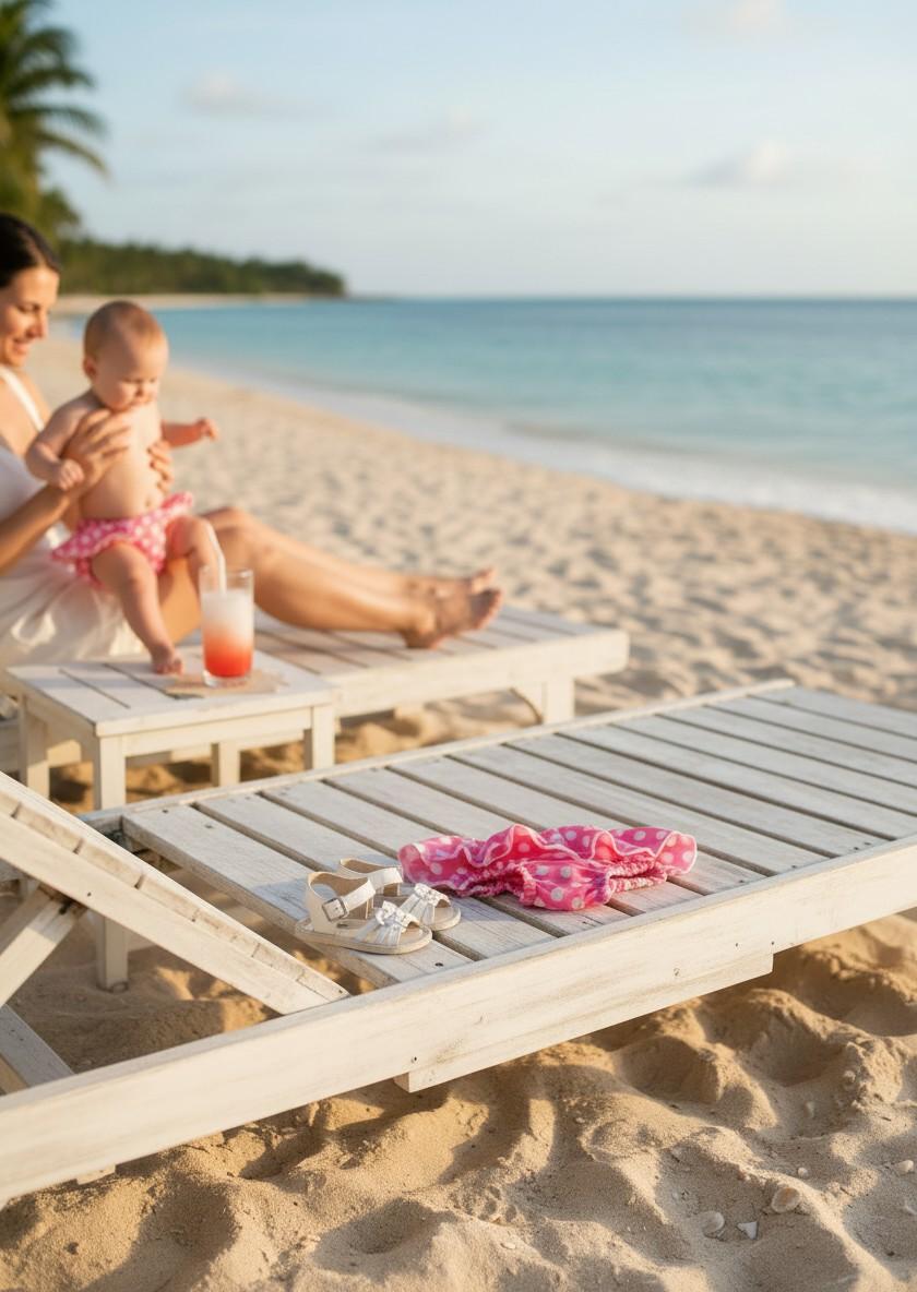 Costume in cotone con volant e pois FORMENTERA 83 Mantì 