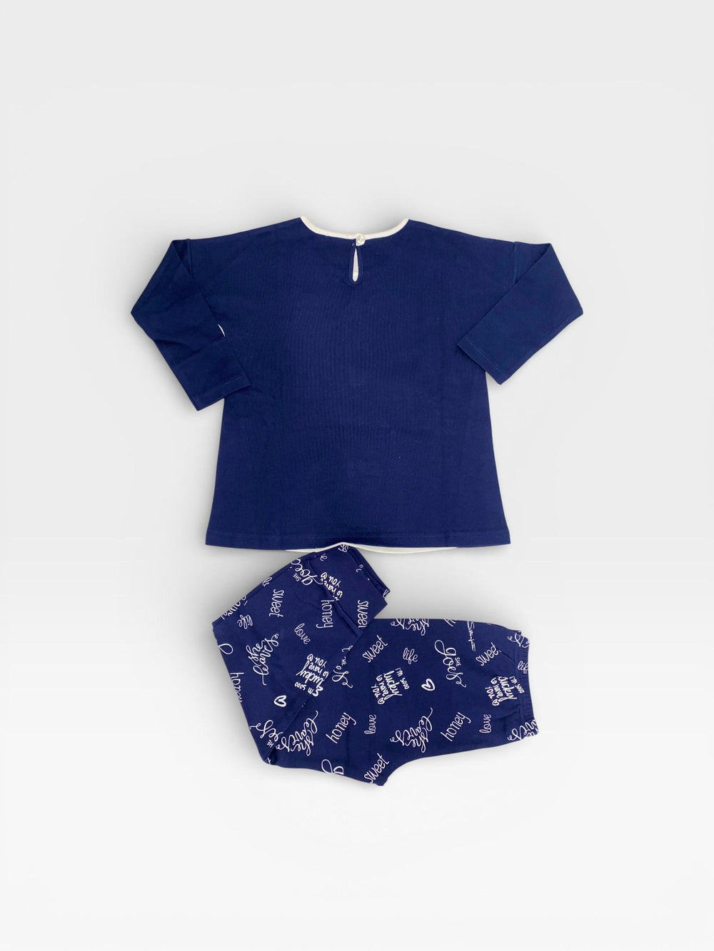 Pigiama caldo cotone fantasia ragazza con sciarpa SI16 2225I07 79# SOTTOCOPERTA 