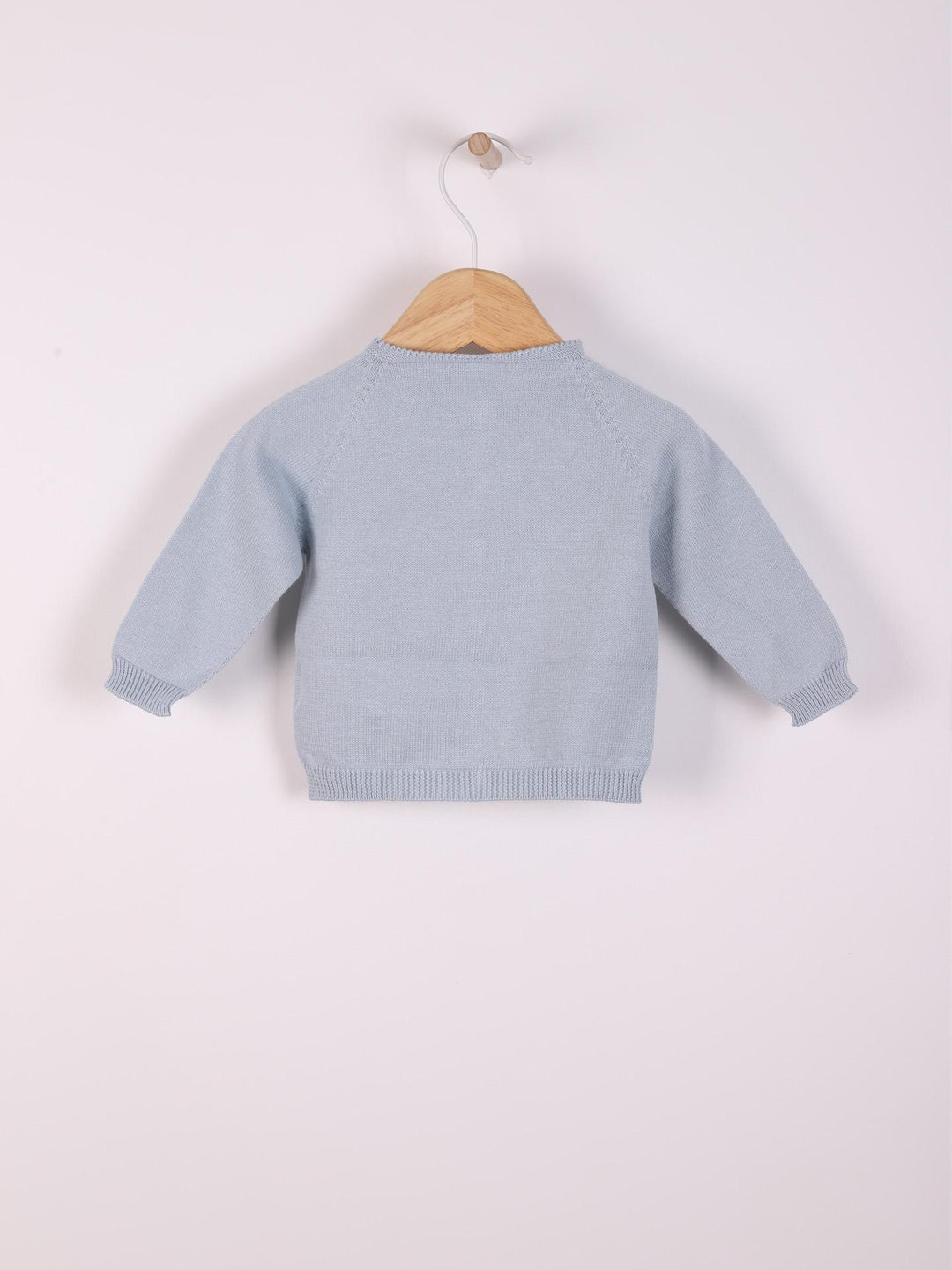 Cardigan scollo tondo in filo 04308B 01 WEDOBLE 