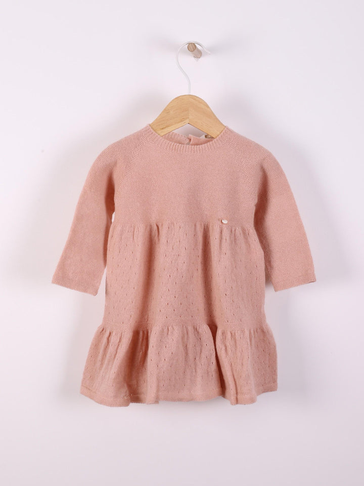 Abito lavorato a maglia in misto lana e cashmere 02304A 12 WEDOBLE 
