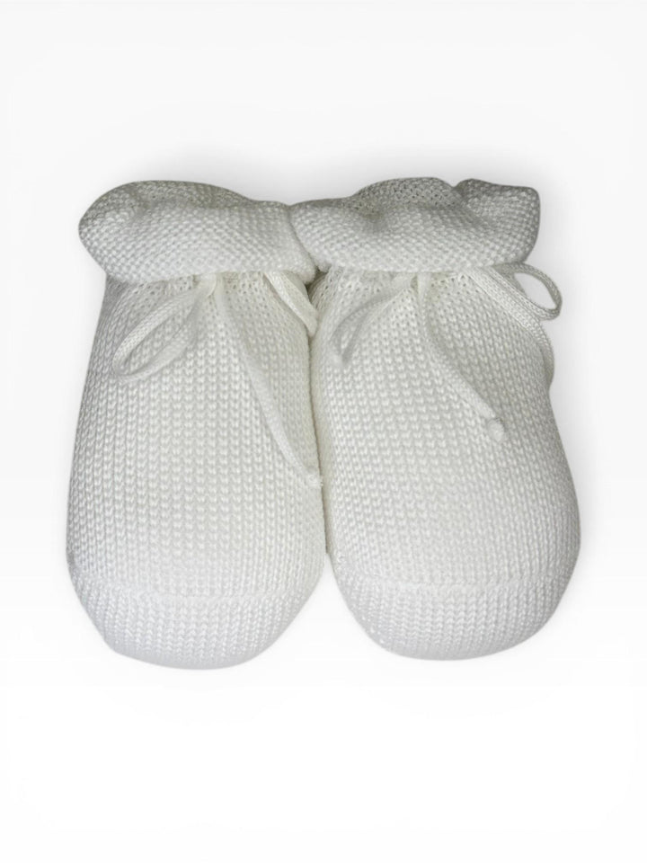 Scarpine in filo con laccio bianco 9623 X0 STORY calze 