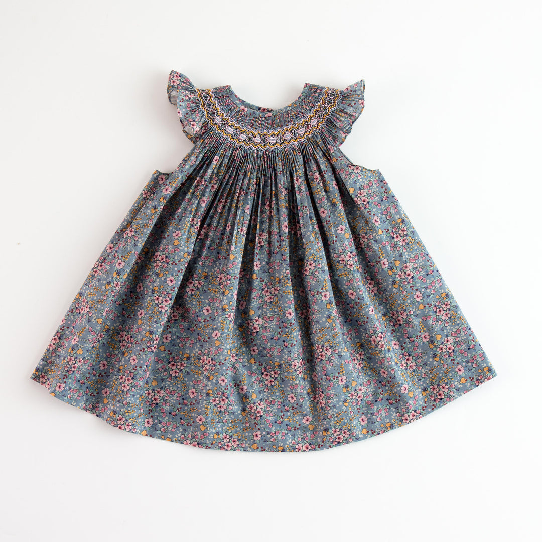 Abitino Floreale grigio e rosa 268530 GRR Belan 