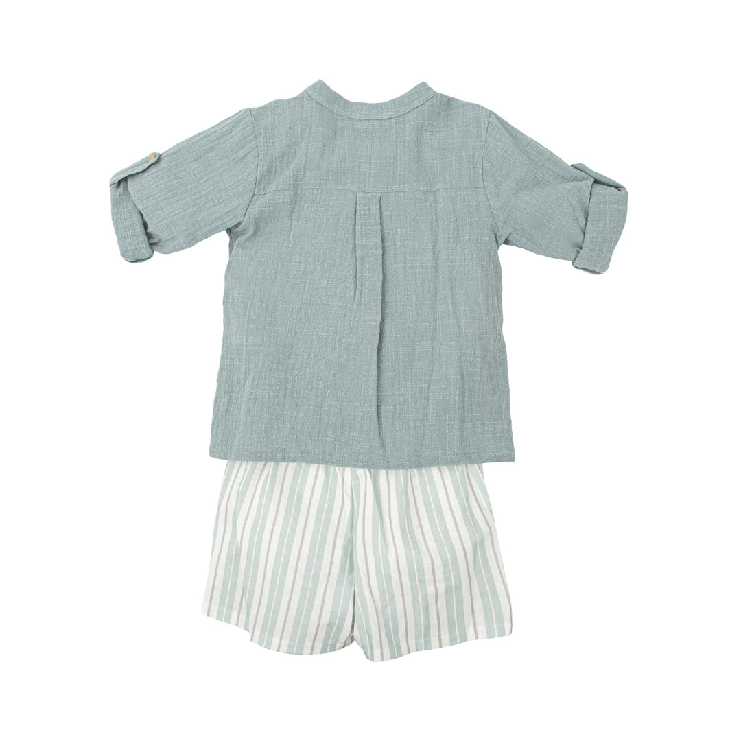 Completo in mussola e righe 41418 OT BABIDU 