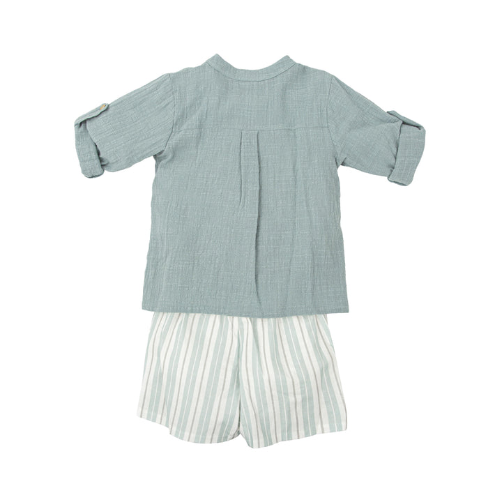 Completo in mussola e righe 41418 OT BABIDU 