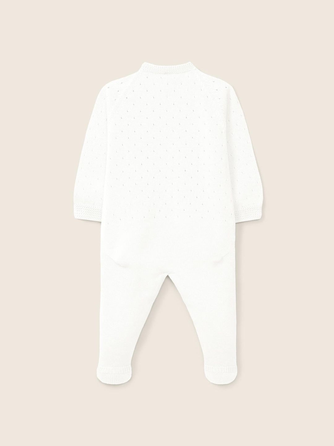 Tutina in filo traforata a maniche lunghe 01346A 03 WEDOBLE 