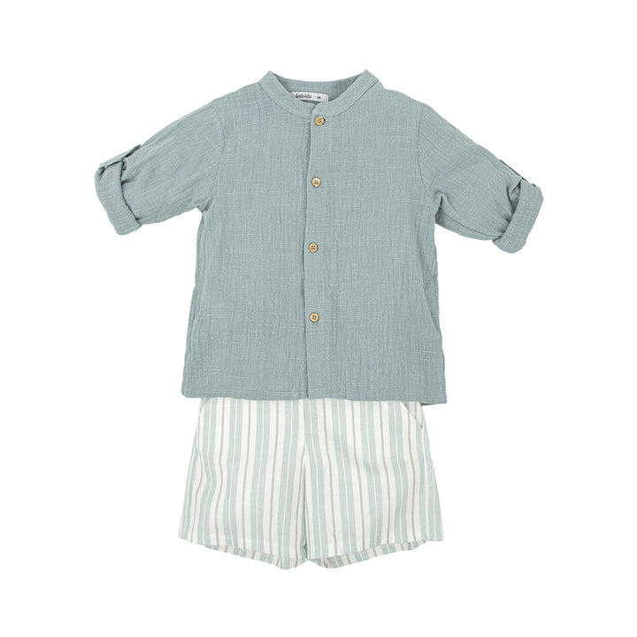 Completo in mussola e righe 41418 OT BABIDU 