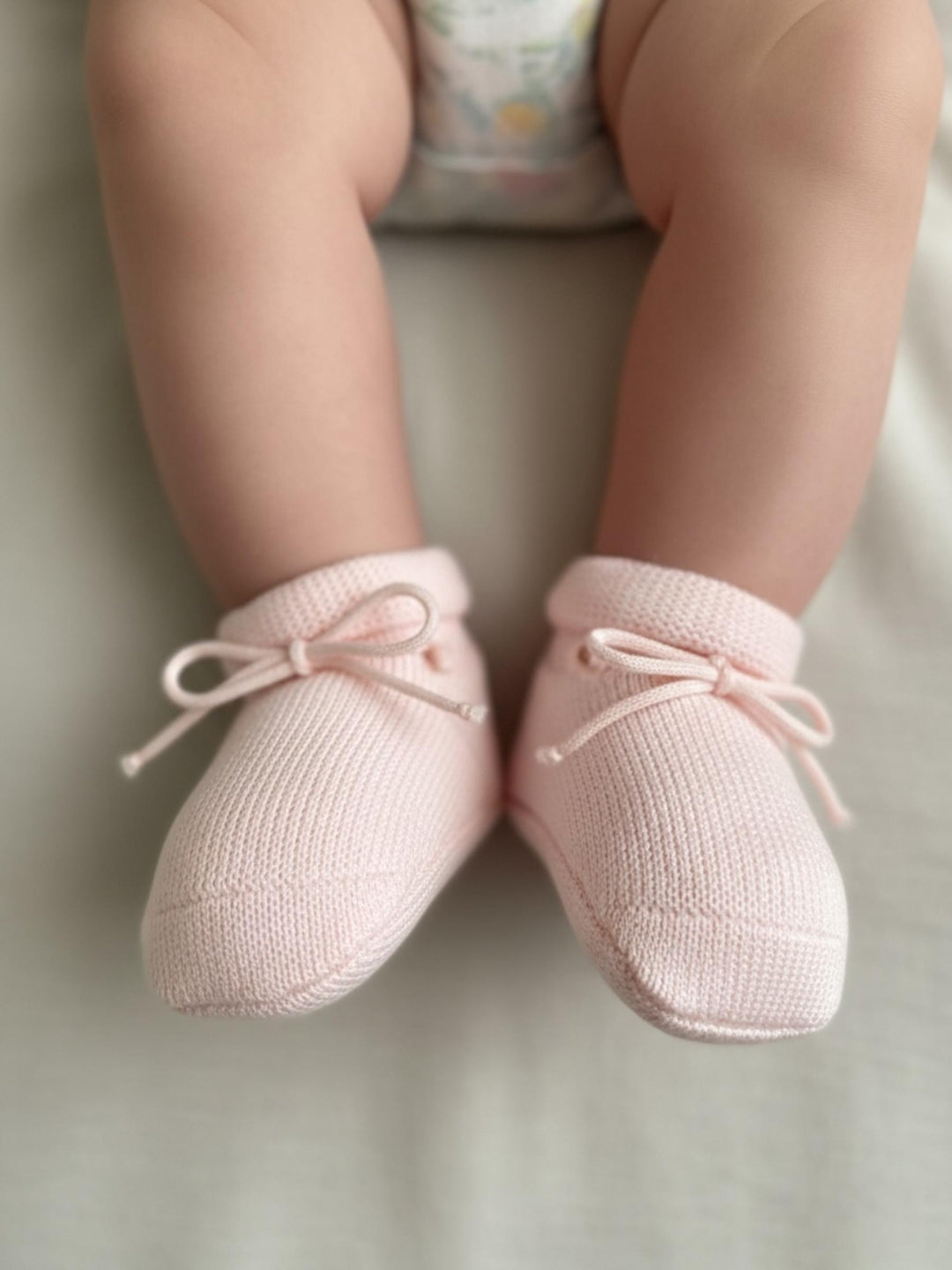 Scarpine in lana con nastrino 4911 1R STORY calze 