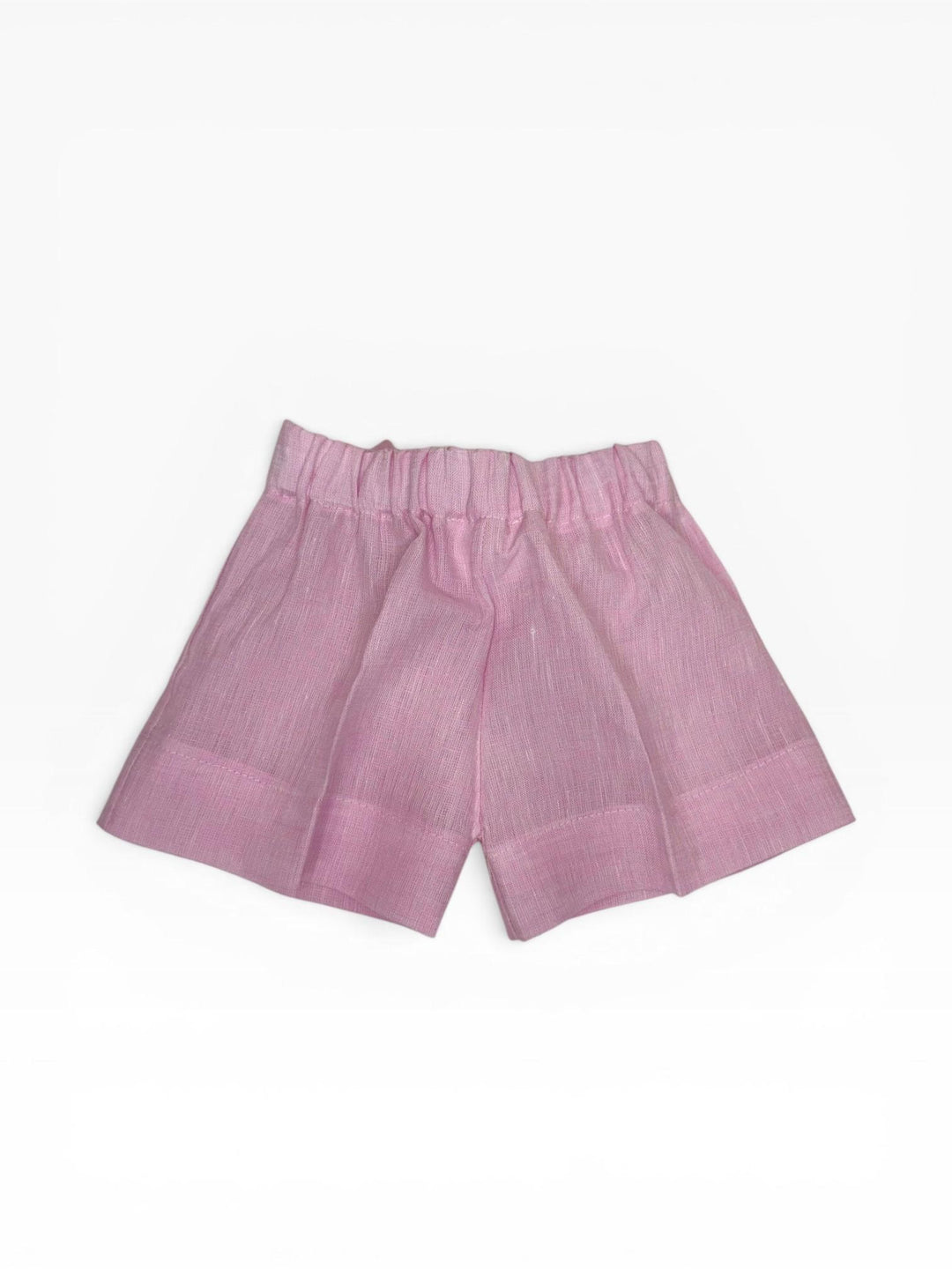 Pantaloncini in lino con fiocco GAIA 84 Mantì 