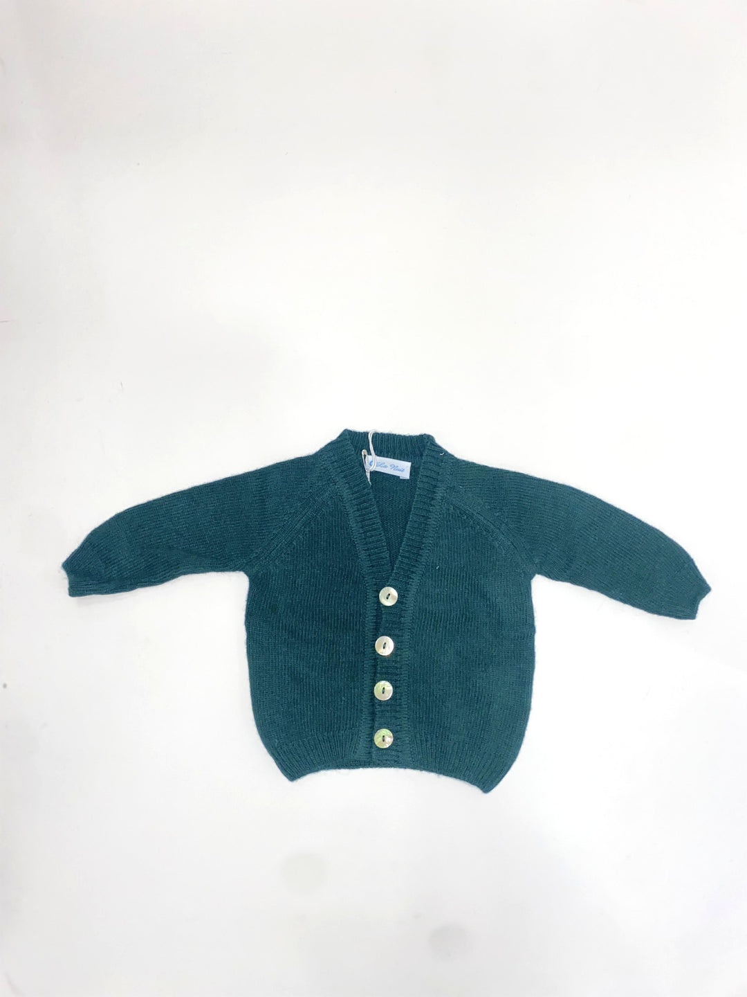 Cardigan scollo a v in misto lana bambino LN62642 VE LA NUIT 