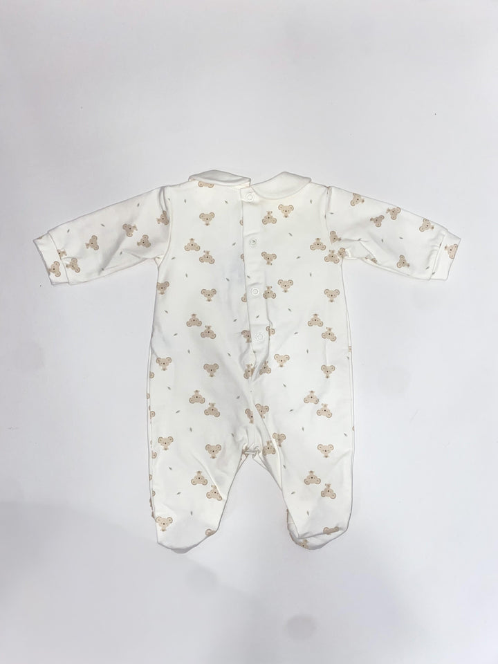 Tutina cotone caldo con fantasia orsetti TU8282 BS Teto e Tatta 