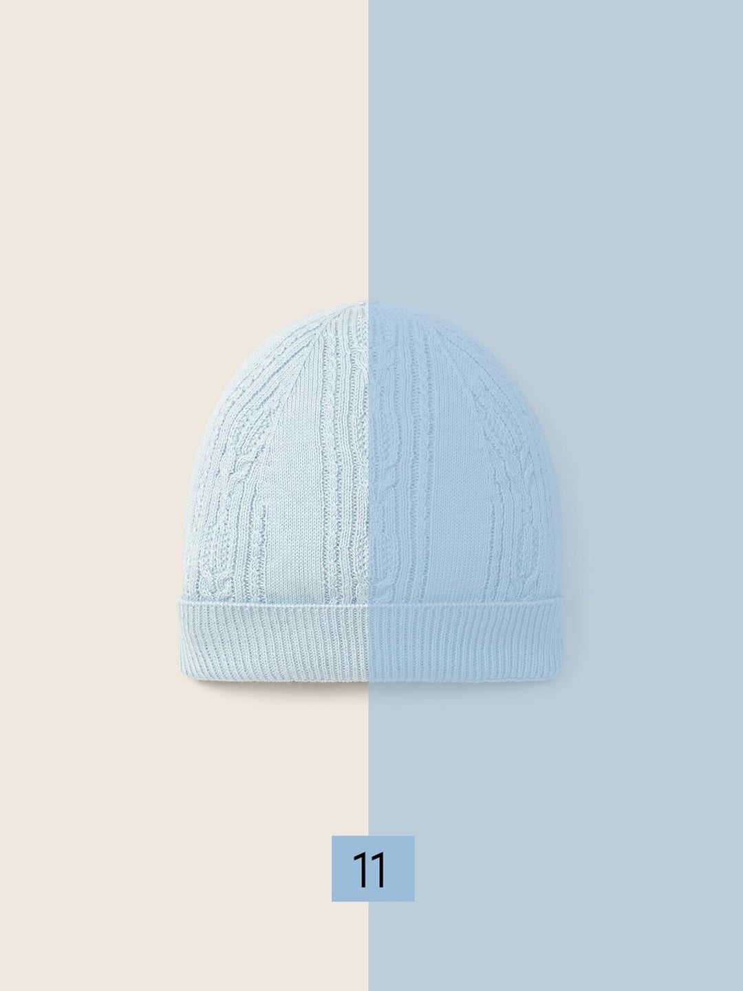 Berretto in filo traforato 03307A 11 WEDOBLE 