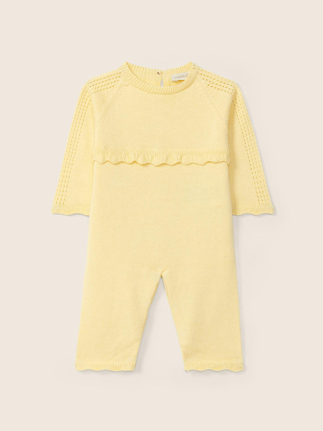 Tutina in filo con smerlo 05346A 19 WEDOBLE 