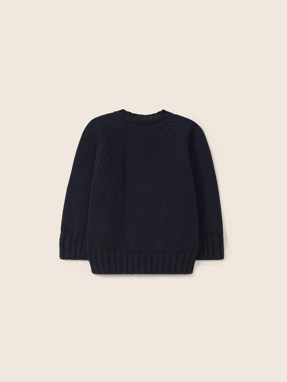 Cardigan scollo a V in filo blu 12308A 13 WEDOBLE 